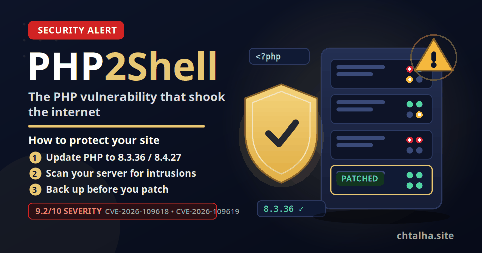 PHP2Shell: The PHP Vulnerability That Shook the Internet (and How to Protect Your Site)