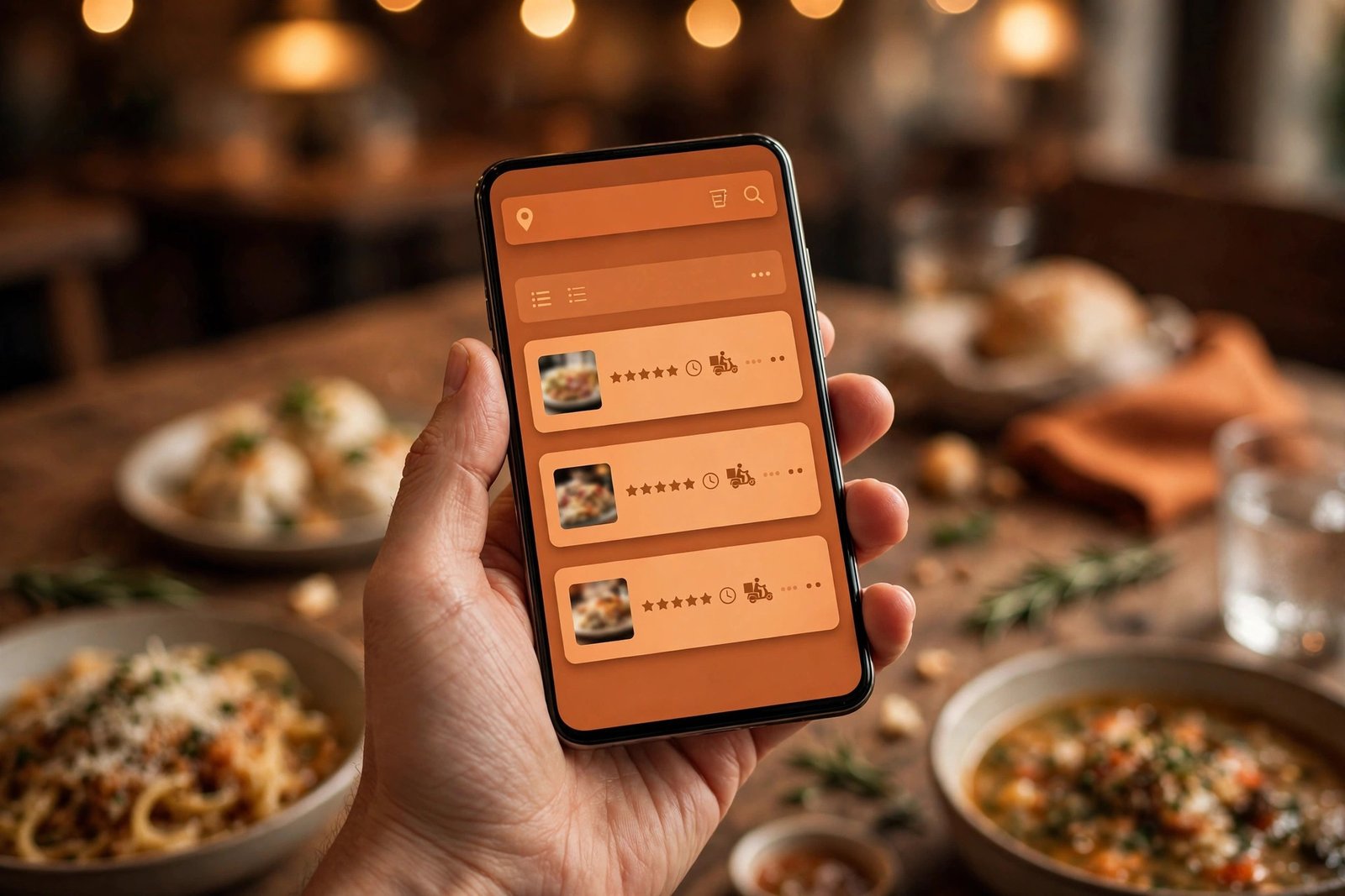 Food Delivery App (iOS & Android) — project preview